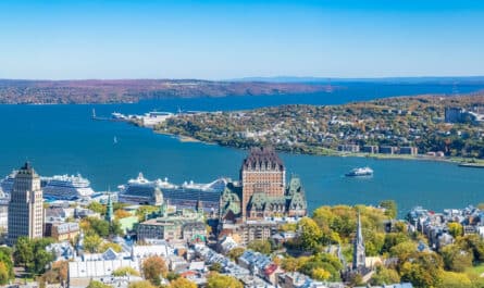 quebec city panorama