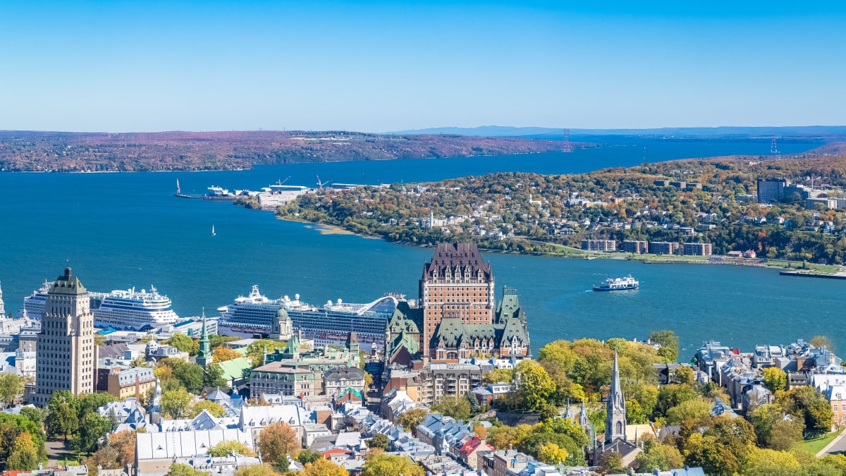 quebec city panorama