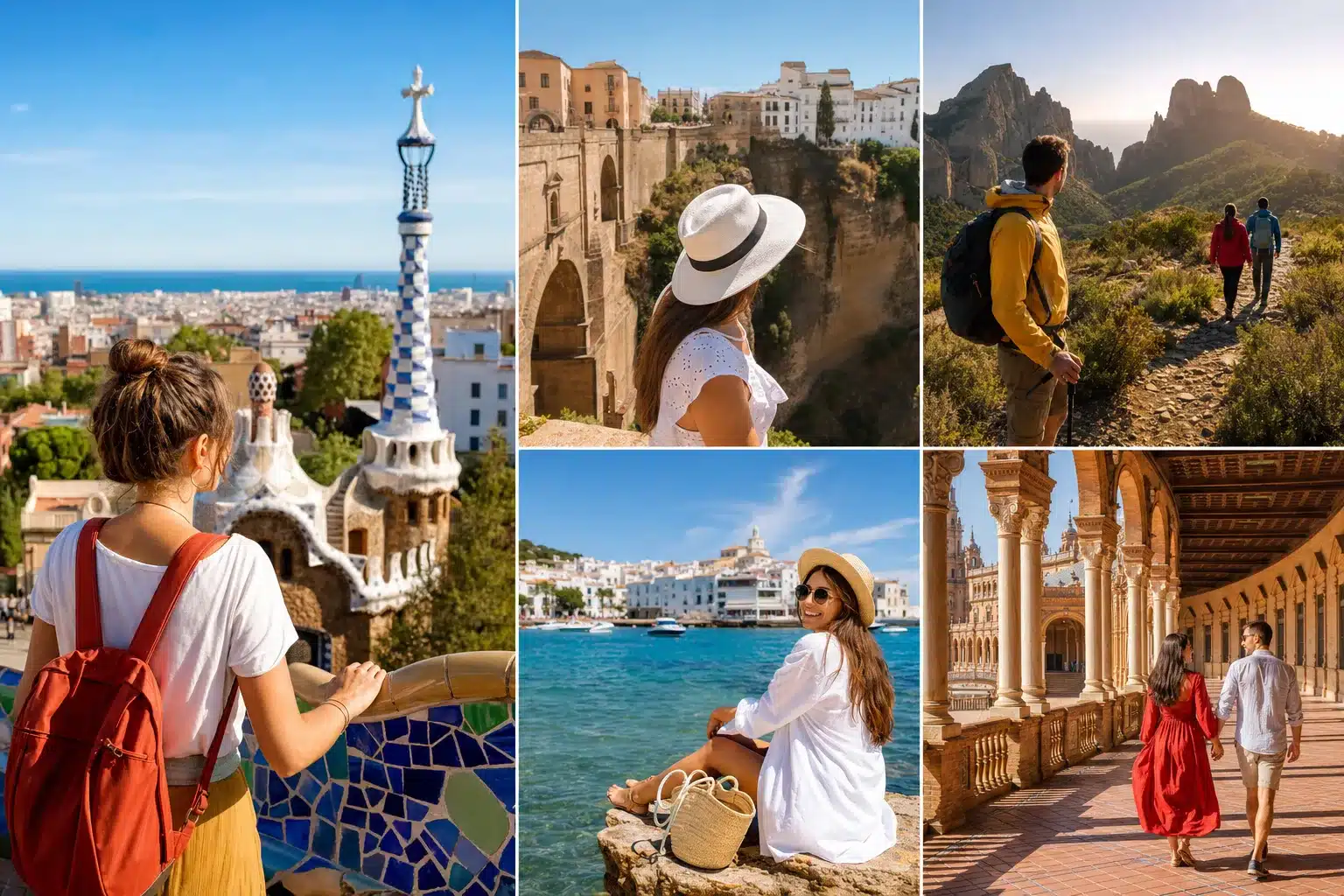 Destinations de vacances en Espagne selon différents styles de voyage