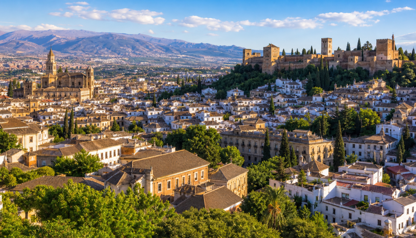 Villes touristiques d'Espagne avec monuments et architecture emblématiques