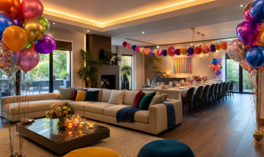 Maison accueillante pour organiser un anniversaire mémorable
