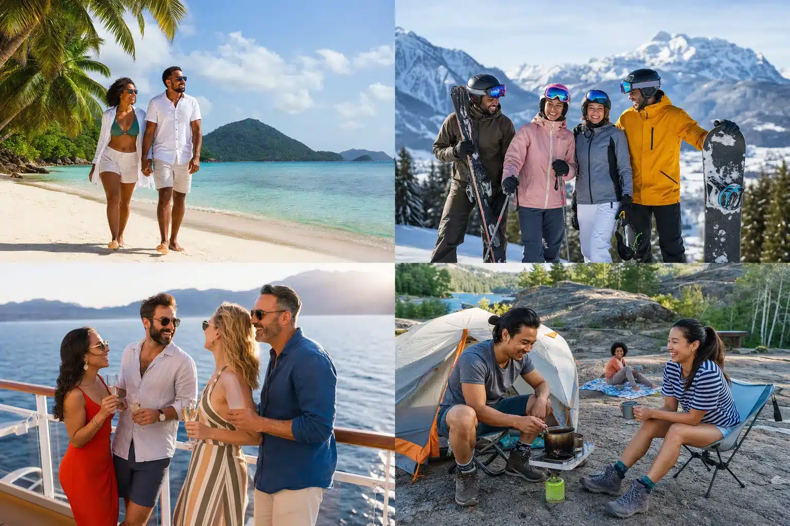 Vacances hors saison avec paysages calmes et avantages économiques