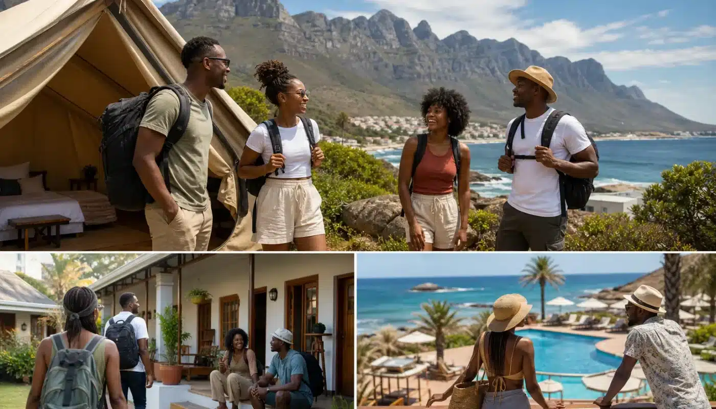 Hébergement touristique varié avec hôtel camping et auberge de jeunesse