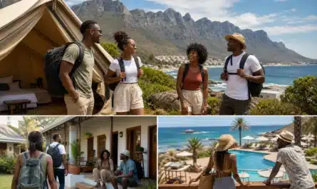 Hébergement touristique varié avec hôtel camping et auberge de jeunesse