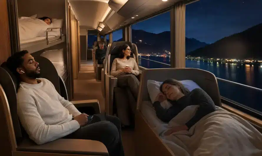 Voyage en train de nuit en Europe confort et gain de temps